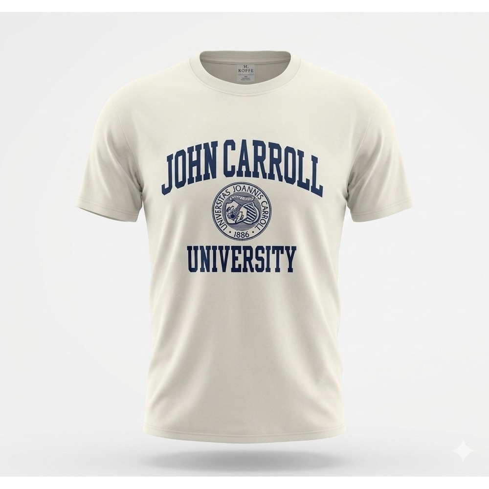MJ Soffe John Carroll University Race For The Cure Men's White T-Shirt. Size XL